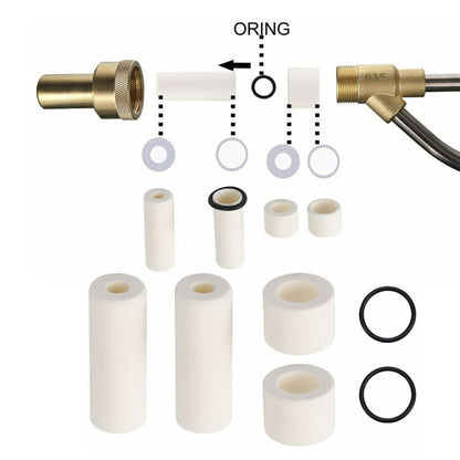 ya 26 Sand Blaster Wet Blasting Washer Kit High-Pressure Sandblasting Water 5000 PSI