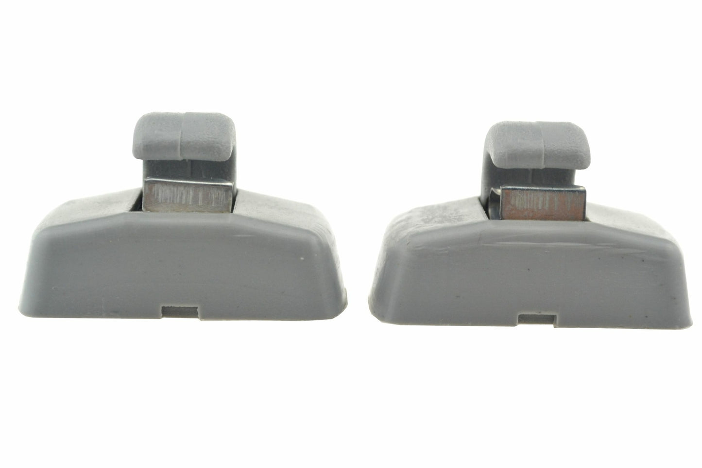 ya 5 8.7 New 2 Pcs for VW for Jetta Beetle Eos for Golf for Passat Grey Sun Visor Clips 3B0857561B