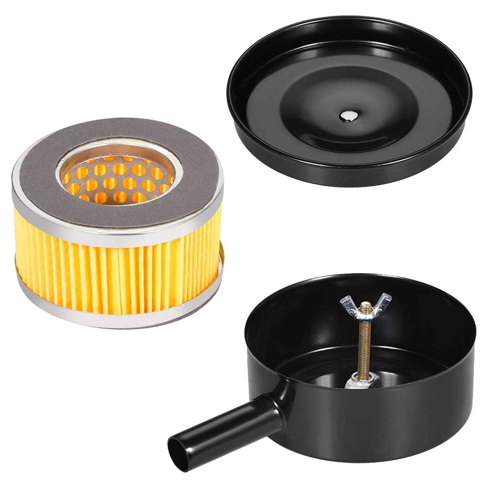 ya 14 2pcs Air Compressor Intake Filter Noise Muffler Silencer Tool