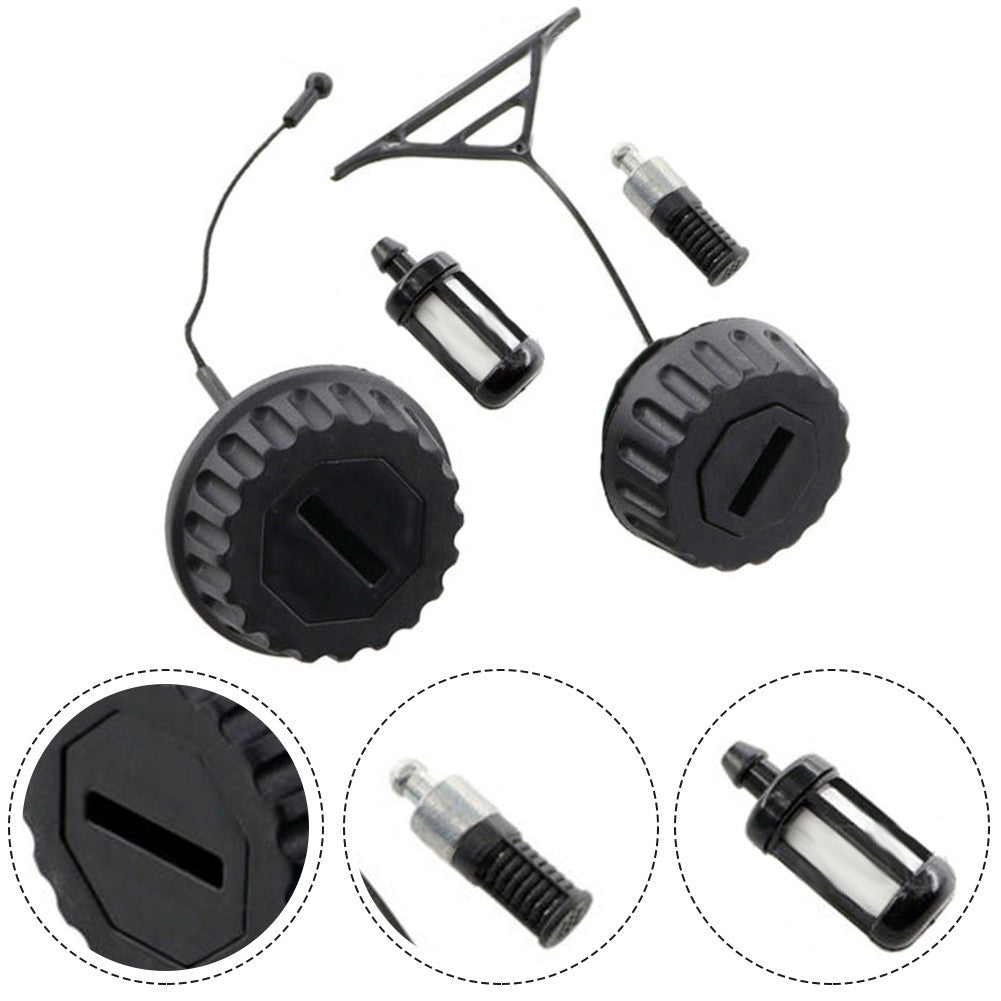 ya 14 Oil Cap and Fuel Cap Kit for 064 066 084 088 MS640 MS660 Chainsaw with Filters