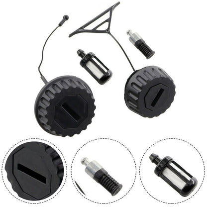 ya 14 Oil Cap and Fuel Cap Kit for 064 066 084 088 MS640 MS660 Chainsaw with Filters