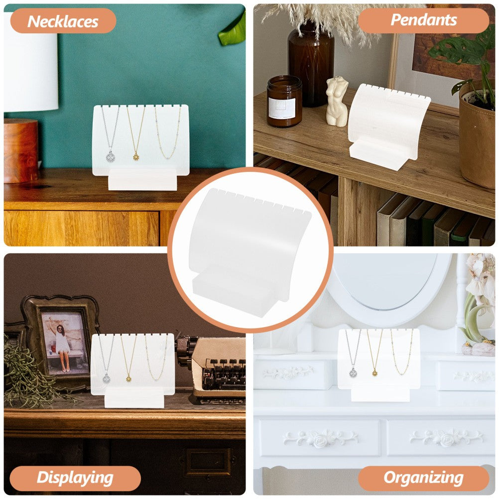 ya 25 Jewelry Organizer Stand Plastic Necklace Hanger Chain Holders for Necklaces