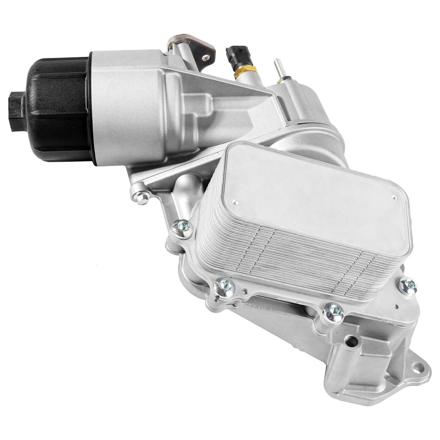 ya 5 8.7 Oil Cooler Filter Housing for Jeep for Grand Cherokee 14 - 2019 68525212AA Aluminum