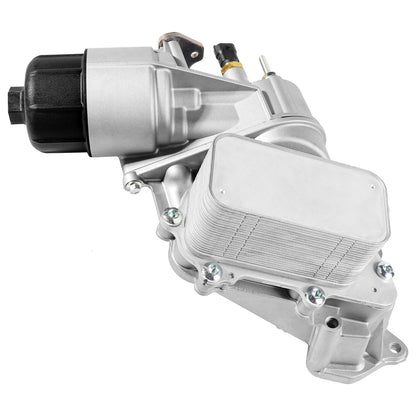 ya 5 8.7 Oil Cooler Filter Housing for Jeep for Grand Cherokee 14 - 2019 68525212AA Aluminum