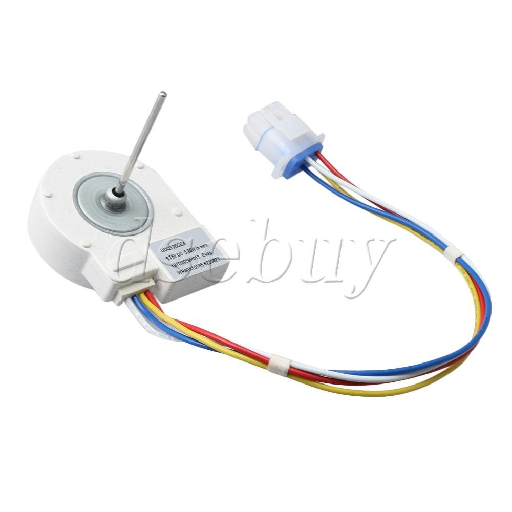 ya 26 42.3cm Line Length White Evaporator Fan Motor WR60X10185 Kit Replace Part