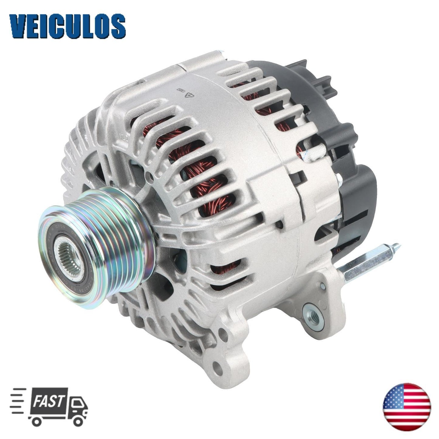 ya 27 7.2 180Amp Alternator for VW Beetle 1999-2005 for Golf 2000-2006 for Jetta 1999-2005