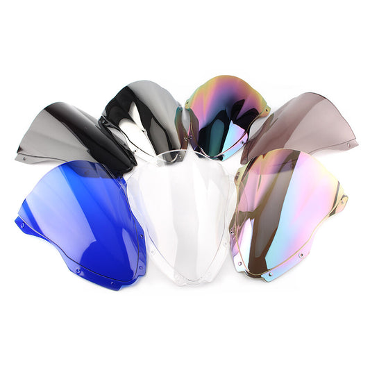 ya 4 6.21 Front Windscreen Windshield Double Bubble for Kawasaki ZX10R 2016-2018 17
