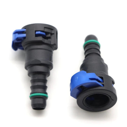 ya 5 8.7 2PCS 9.49mm ID8 10x8 180¡ã New Fuel Line Hose Pipe Quick Release Female Connector
