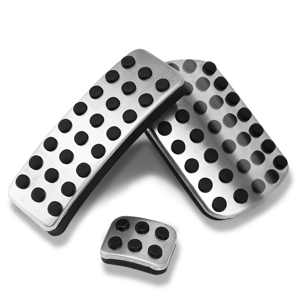 ya 9 6.5.2 Accelerator Brake Park Pedal Cover Stainless Steel for Mercedes-benz GL-Class x3