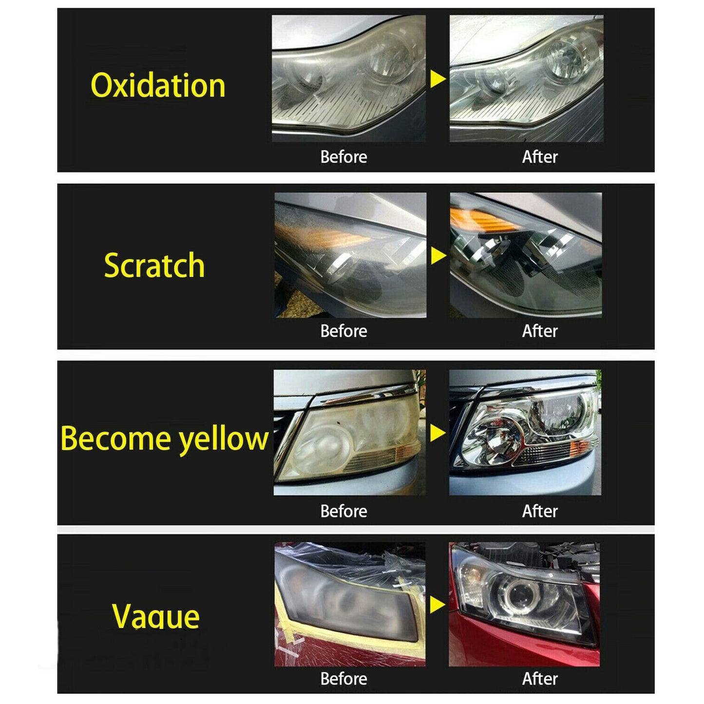 ya 5 8.7 Car headlight repair kit car headlight Polish repair scratch remover