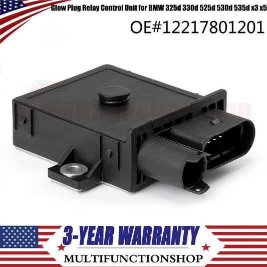 ya 1 7.4 Illuminated plug relay control unit 12217801201 for BMW 325d 330d 525d 530d 535d x3 x5