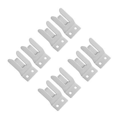 ya 5 8.7 8 pcs Microphone Holders Mic CB Mic Hanger Clip Hook Hanging Up Clip with