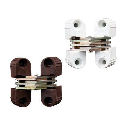 ya 15 10.20 Invisible Cross Hinge Concealed Cabinet Cupboard Wooden Boxes Hinges 0-180Degree