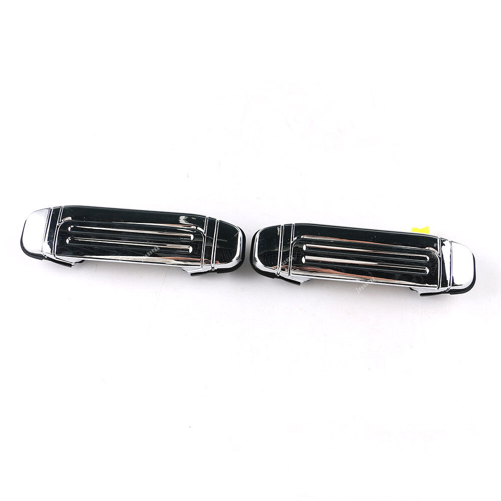 ya 13 5.27 1Pair Exterior Door Handle Plating L+R for Mitsubishi Montero for Pajero V46 V31 V32