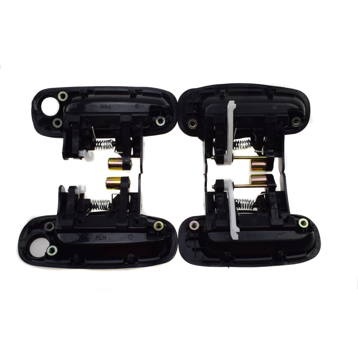 ya 5 8.7 Black Outdoor Beige Interior Door Handle for Toyota for Corolla 1998 - 2003 8 pcs 