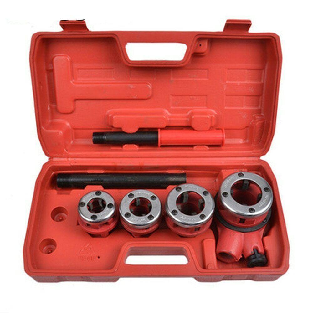 Manual Threading machine water pipe Hinge Twisted plate Dies Threading Kit