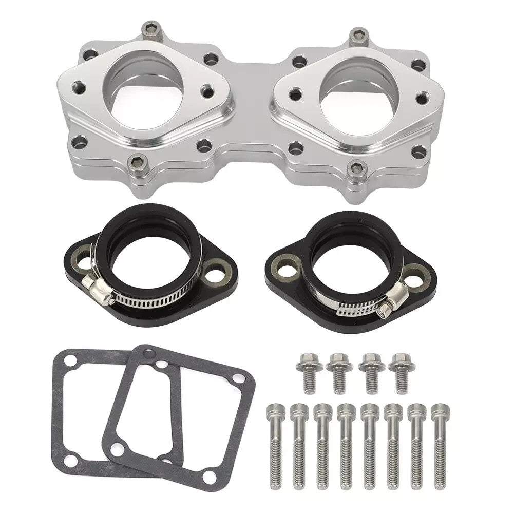 ya 5 8.7 Billet Intake for MAN ifolds Boot 33 34 35mm Carb Kit for Yamaha Banshee 350 YFZ350