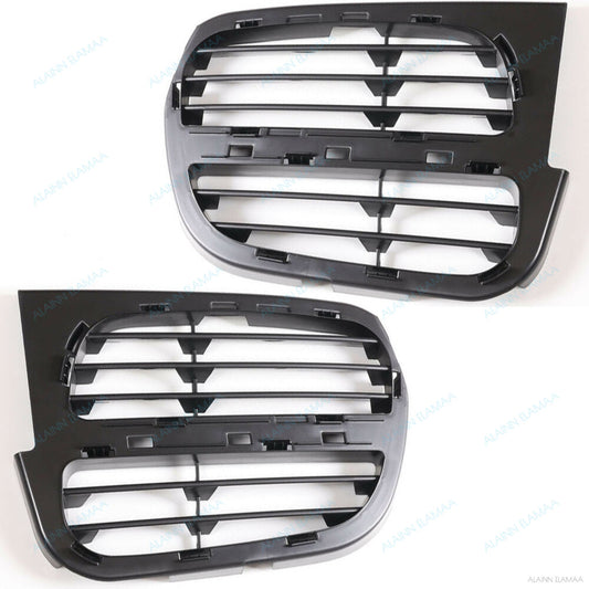 ya 27 6.18 Pair Front Bumper Bezel Cover Grille Fit for Porsche for Cayenne Base / S 2003-2006