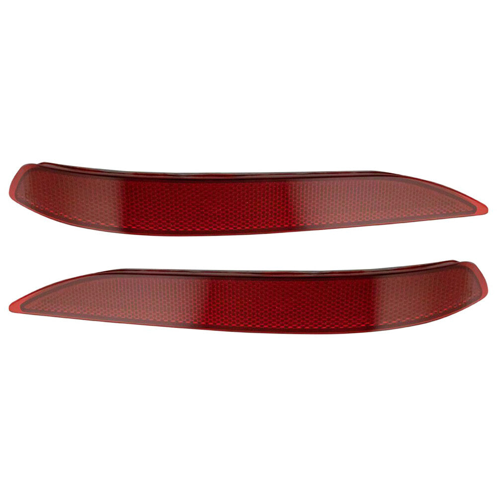 ya 27 6.18.2 2 Rear Bumper Reflectors Fits for 2018-2020 for Chevrolet Equinox Left & Right Red
