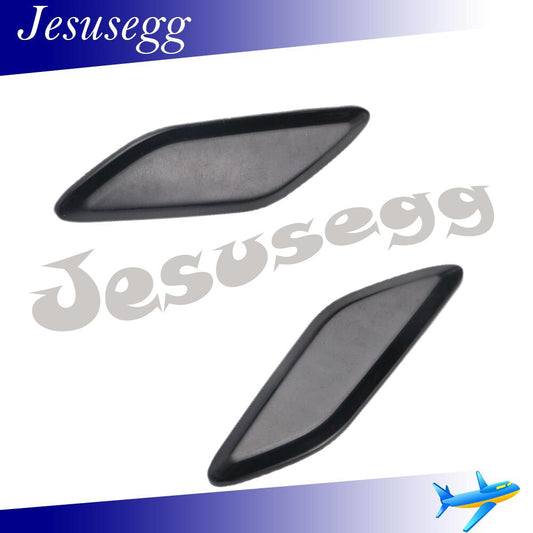 ya 27 6.18.2 QTY2 LH & RH Front Headlight Washer Cover Cap for Mazda 3 Axela 2014 2015 2016