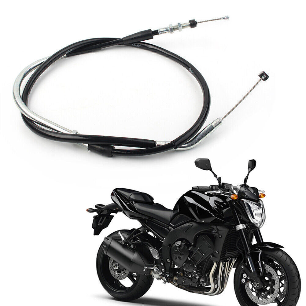 ya 1 7.7 Motorcyc Brake Clutch Cable Replacement Fit for Yamaha FZ-1N 1955-2015 Black