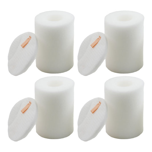 ya 25 For Shark For IQ Robot Vacuum Replacement Foam and Felt Filter Set of 4 Pieces