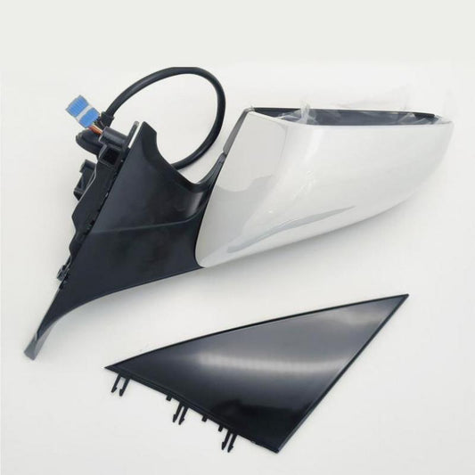 ya 10 10.28 White Left Side Mirror With Anti-Glare for Model Y 2020-2023 1594111-00-C n