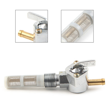 ya 5 8.7 3/8 Fuel Gas Tank Valve NPT Petcock for Harley-Davidson Road King Softail Dyna