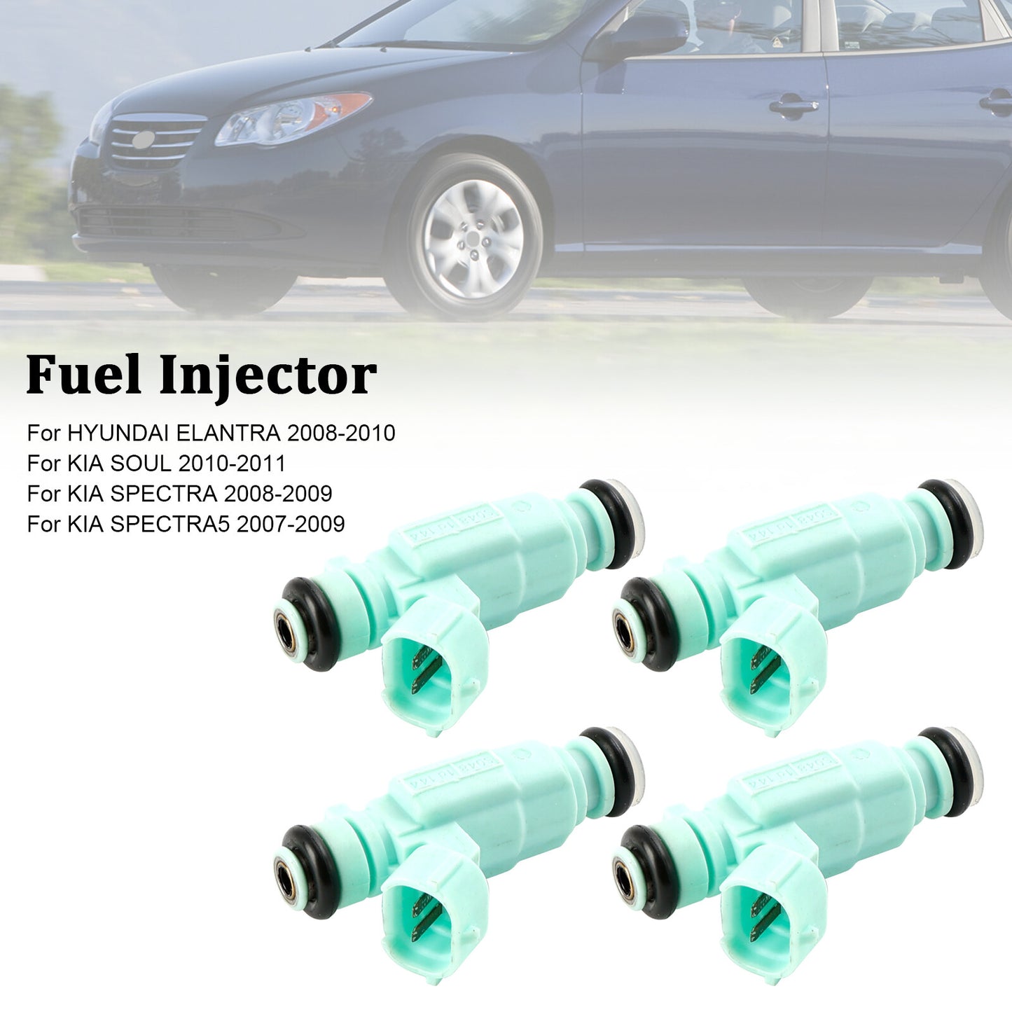 ya 1 8.5.1 4PCS Fuel Injector 35310-23800 for Hyundai for Elantra 2008-2010 for Kia Soul