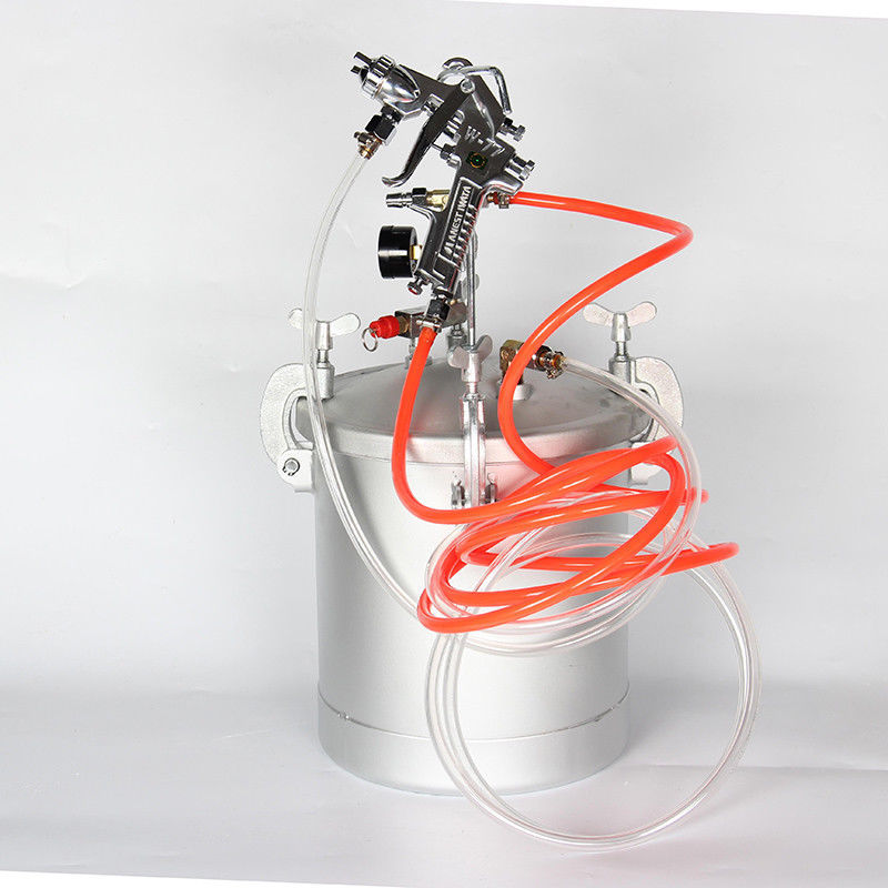 ya 26 10L Pressure Pot Spray Tank Hose Gauge Set Air spraying tool 3.0mm Nozzle