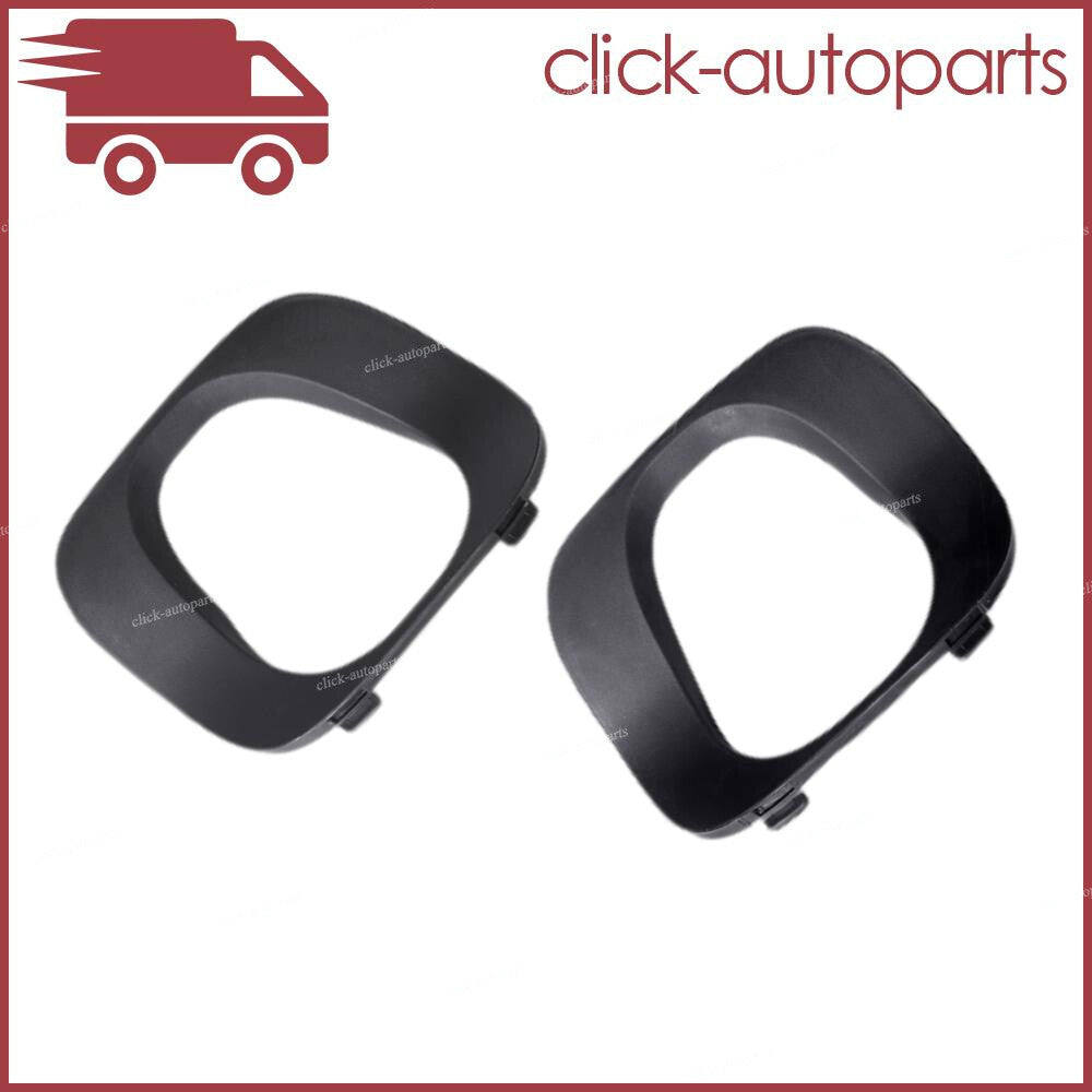 ya 27 6.18 2x Rear Left+Right Covering For Bumper Cover Tail Pipe Opening for BMW for X5 E53