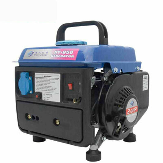 ya 26 New Portable Silent Gasoline Generator Camping Inverter Generator Set 650W 220V