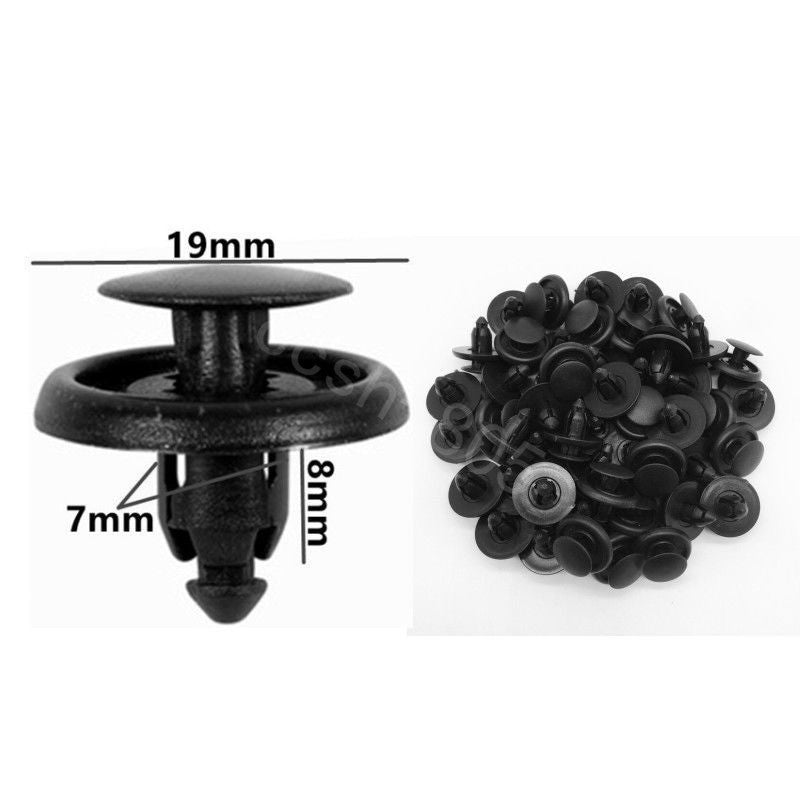 ya 5 8.7 10 Pcs Car Wheel Arch Lining Fender Liner Splashguard Fastener Clips for Toyota
