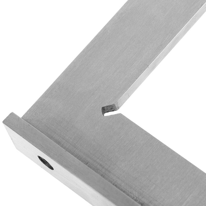 ya 14 Flat Square Carbon Steel Ruler With Base for Seat Measu