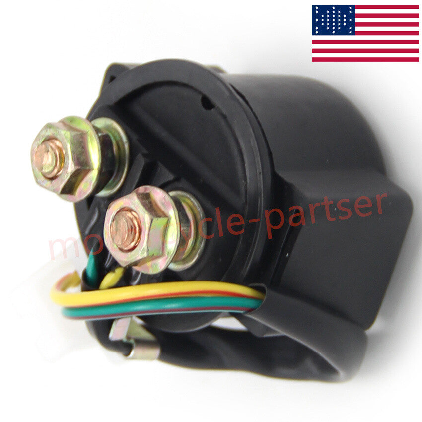 ya 2 6.30 Starter Relay Solenoid Switch for Yamaha YFM80 Moto 4 86-88/YFM350 Moto-4 87-90