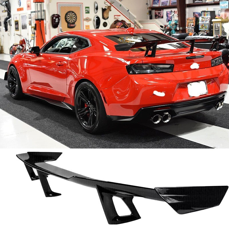 ya 11 10.28 Trunk Spoiler Wing Fit For 16-22 for Chevy Camaro ZL1 1LE Style LT RS SS Gl