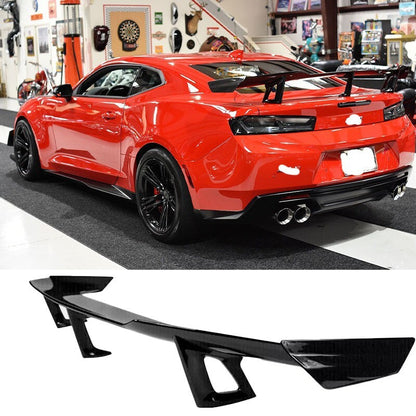 ya 11 10.28 Trunk Spoiler Wing Fit For 16-22 for Chevy Camaro ZL1 1LE Style LT RS SS Gl