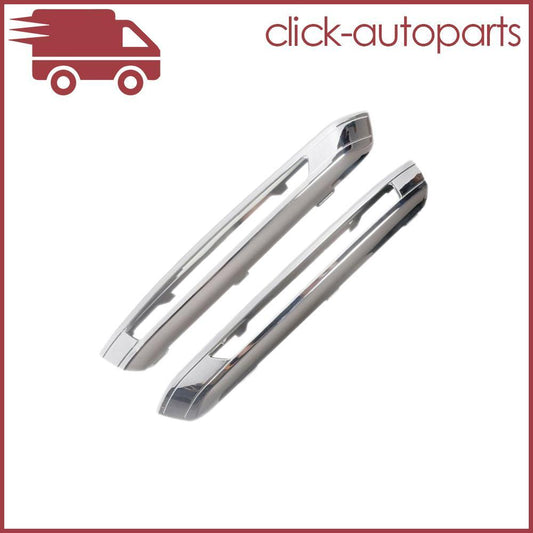 ya 27 6.18 2x Front Left & Right Bumper Foglight Cover Chrome for Benz W164 GL-Class 10-12