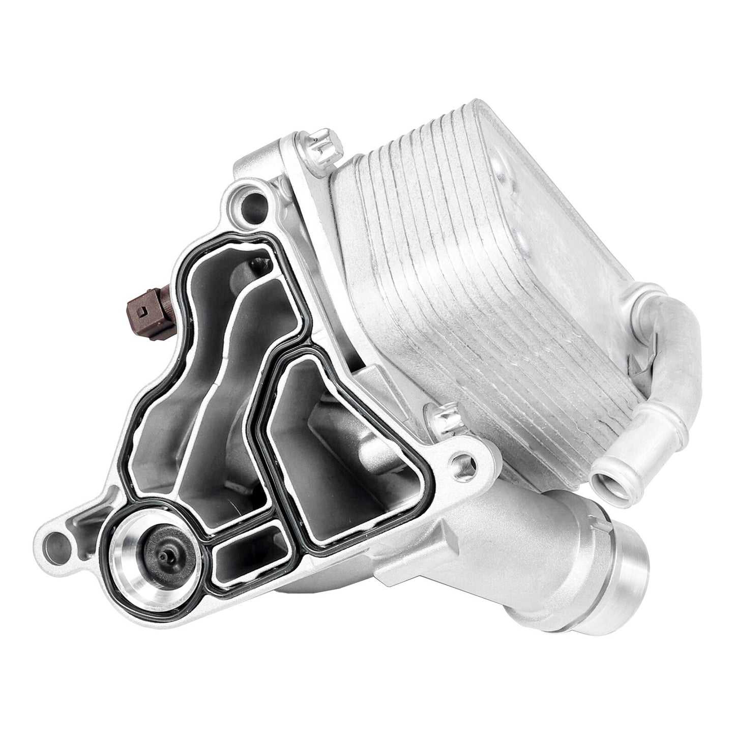 ya 5 8.7 Oil Filter Housing Assembly with Engine Oil Cooler Replacement for BMW 328i