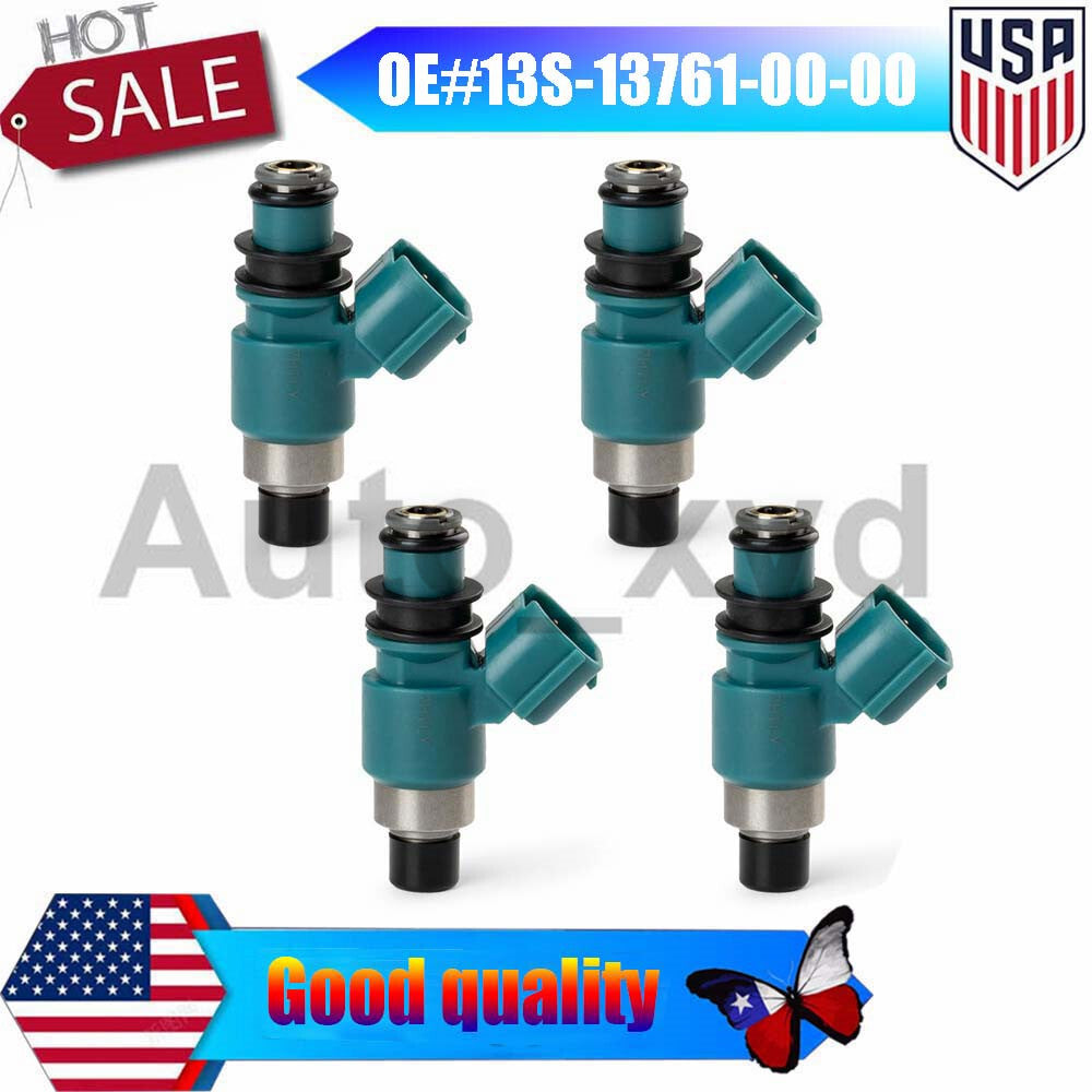 ya 3 6.25 4X Fuel Injectors 13S-13761-00-00 NEW Replacement Set for Yamaha YZF R6 XYD
