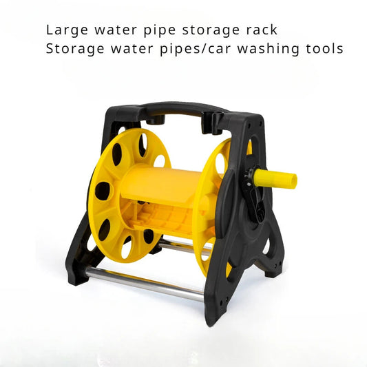 ya 14 Household Roll Hose Car Wash Water Garden Watering Water Pipe Storage Rack
