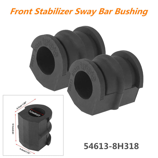 ya 8 5.27.2 2Pcs 54613-8H318 Front Stabilizer Sway Bar Bushing for Nissan for X-Trail 2002-2007