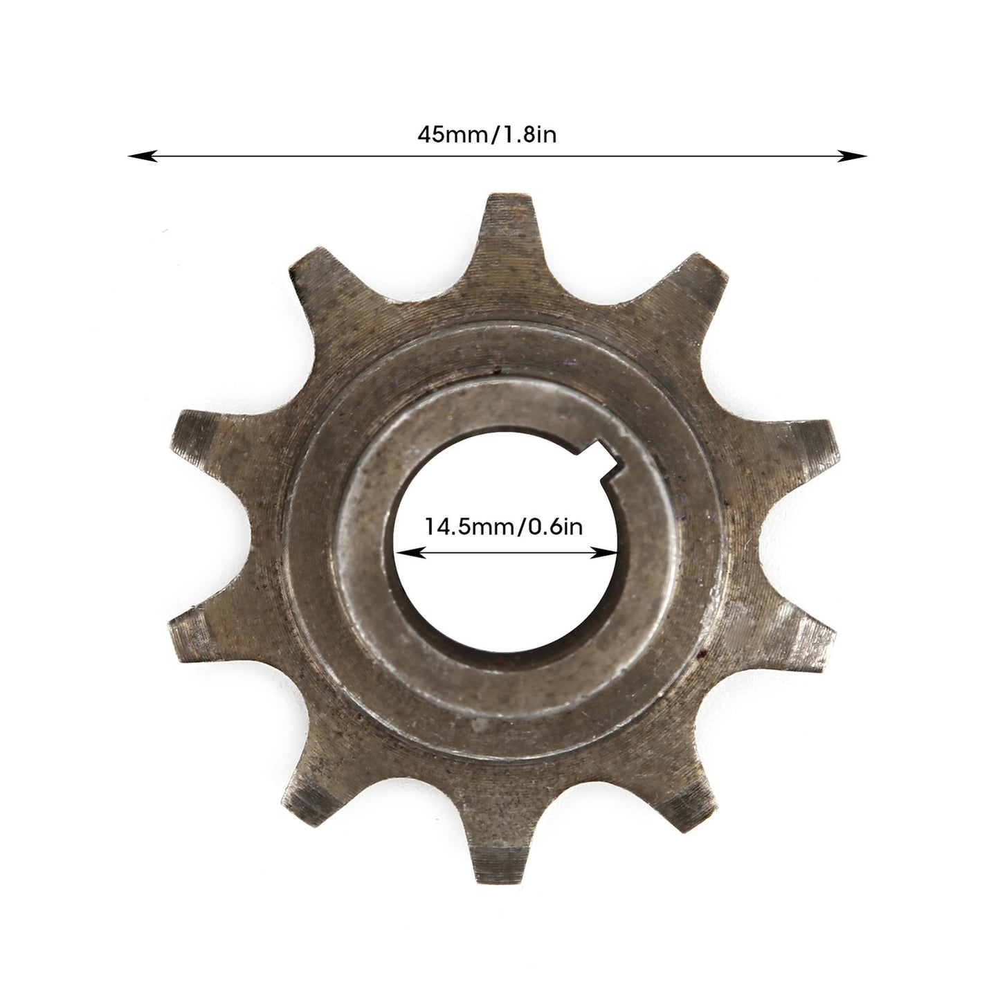 ya 5 8.7 Front Sprocket Cog 10T Teeth Iron Alloy For 48 80 2 Stroke Motorized