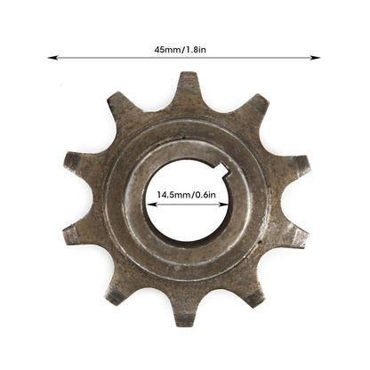 ya 5 8.7 Front Sprocket Cog 10T Teeth Iron Alloy For 48 80 2 Stroke Motorized