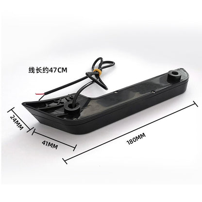 ya 1 8.12 baidi 2-piece L 6 LED daytime running lights fog lights suitable for off-road waterproofing of cars and trucks