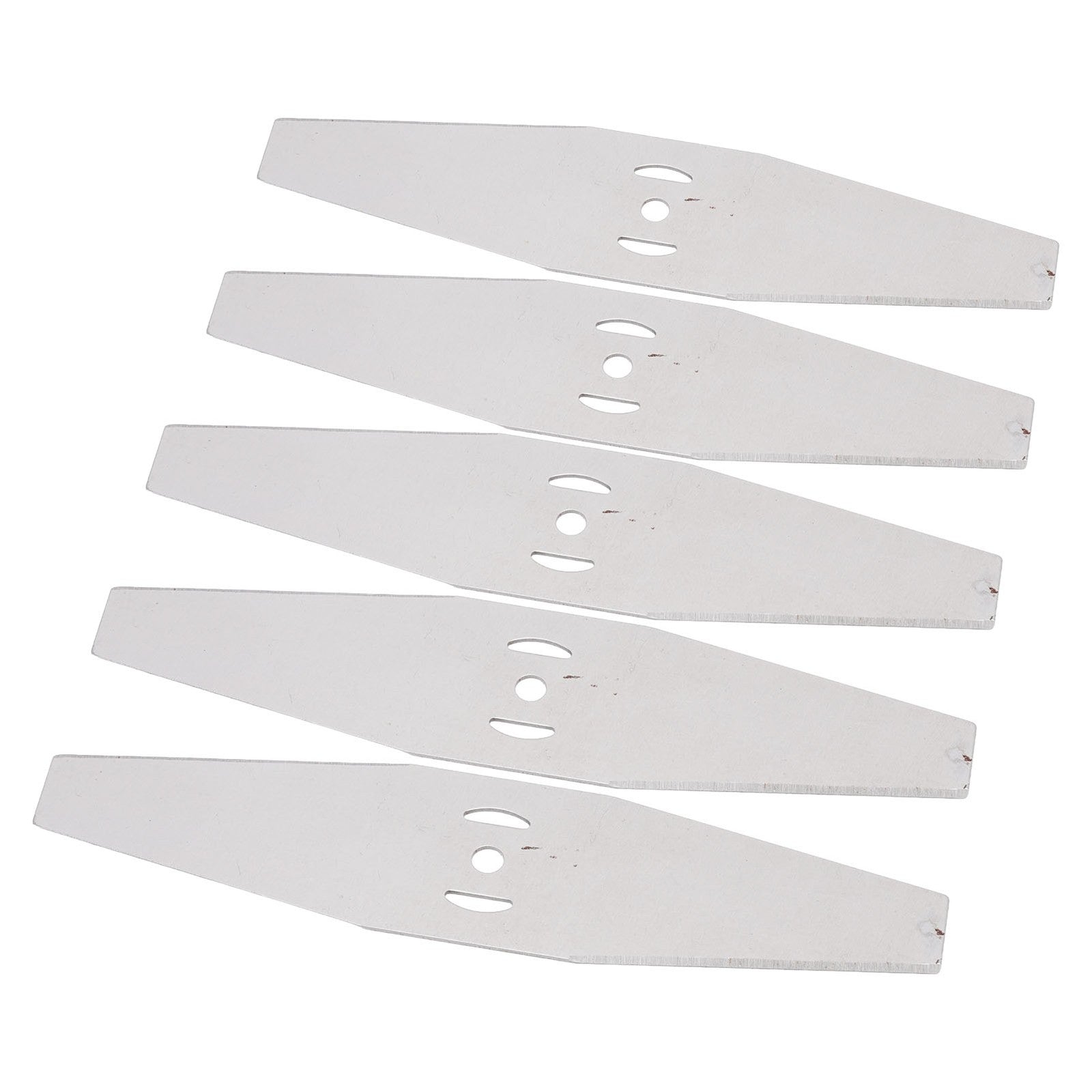 ya 17 5pcs Grass Trimmer Replacement Blades Steel Electric Mower Head Blades