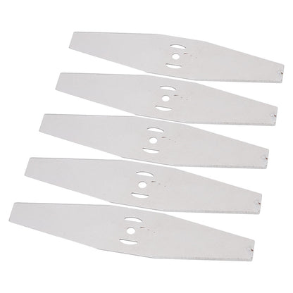ya 17 5pcs Grass Trimmer Replacement Blades Steel Electric Mower Head Blades