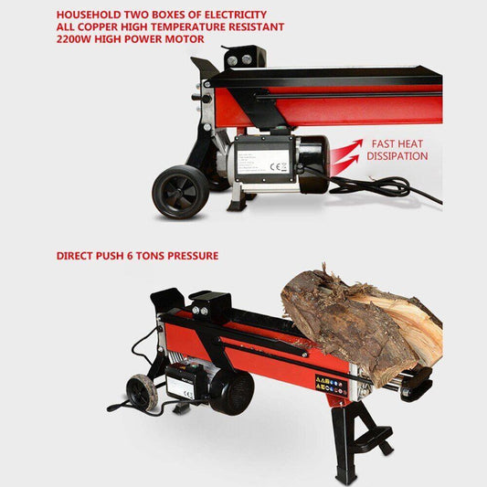 ya 26 Wood Splitting Machine Hydraulic Logging Wood Cutting Machine Wood Choppers 6T