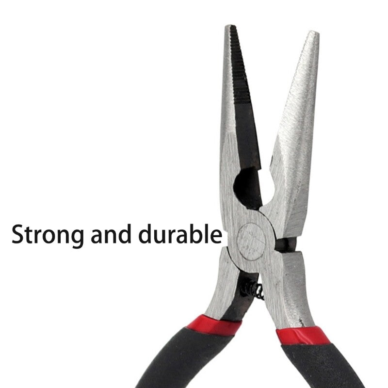 ya 25 Reliable 5 inch Spring Loaded Needle Nose Pliers for Home Repairs and Jewelry