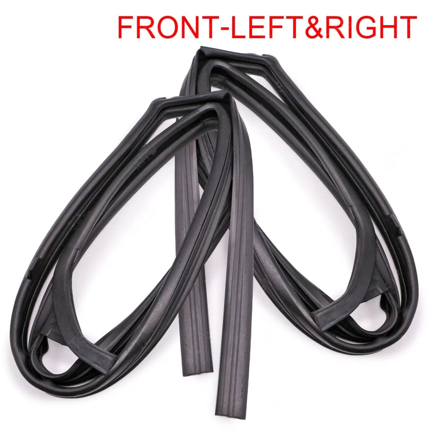 ya 5 8.7 Front L+R Car Door Glass Run Channel Replacement for Nissan Frontier 1998-2005